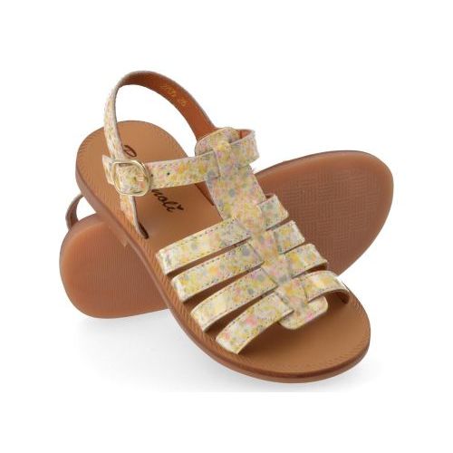 Romagnoli sandalen geel Meisjes ( - geel lakleder sandaaltje2705R622) - Junior Steps