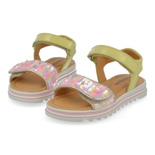 Romagnoli Sandals Yellow Girls (8838R069) - Junior Steps