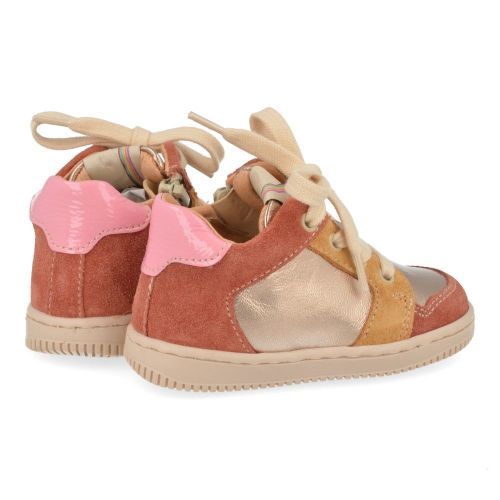 Romagnoli sneakers GOUD Meisjes (Goud bruin eerste stap schoentje - 7049R087) - Junior Steps