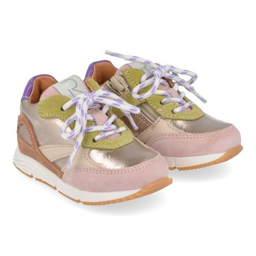 Romagnoli sneakers roze Meisjes ( - goud roze sneaker5156R224) - Junior Steps