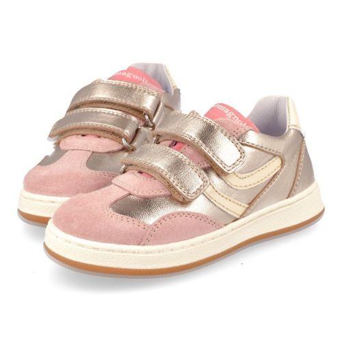 Romagnoli sneakers roze Meisjes (goud roze sneaker  - 8741R024) - Junior Steps