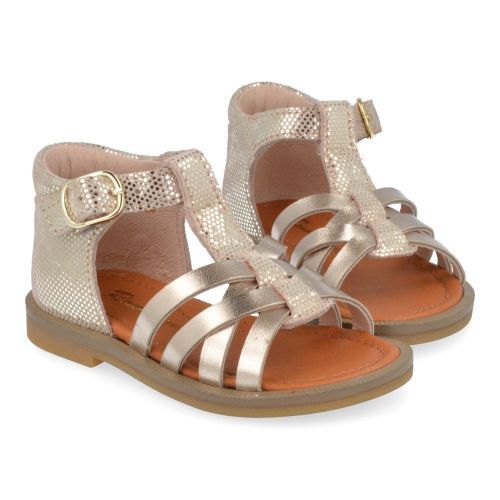 Romagnoli sandalen GOUD Meisjes ( - goud sandaaltje4367R347) - Junior Steps