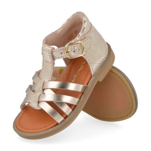 Romagnoli Sandals Gold Girls (4367R347) - Junior Steps
