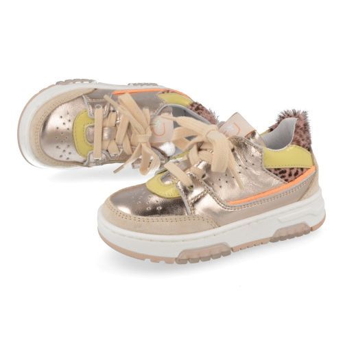 Romagnoli sneakers GOUD Meisjes ( - goud sneakertje6197R024) - Junior Steps