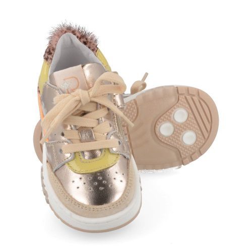 Romagnoli sneakers GOUD Meisjes ( - goud sneakertje6197R024) - Junior Steps