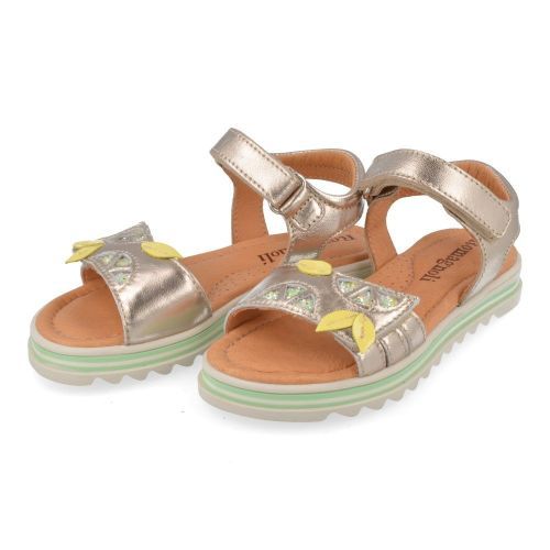 Romagnoli Sandals Gold Girls (6754R024) - Junior Steps