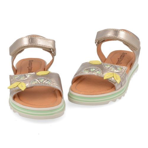 Romagnoli Sandals Gold Girls (6754R024) - Junior Steps