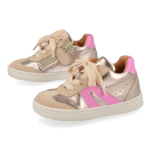 Romagnoli sneakers GOUD Meisjes ( - gouden sneakertje6220R024) - Junior Steps