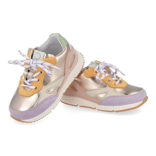 Romagnoli sneakers lila Meisjes ( - gouden sneakertje6111R024) - Junior Steps