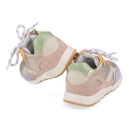 Romagnoli sneakers lila Meisjes ( - gouden sneakertje6111R024) - Junior Steps