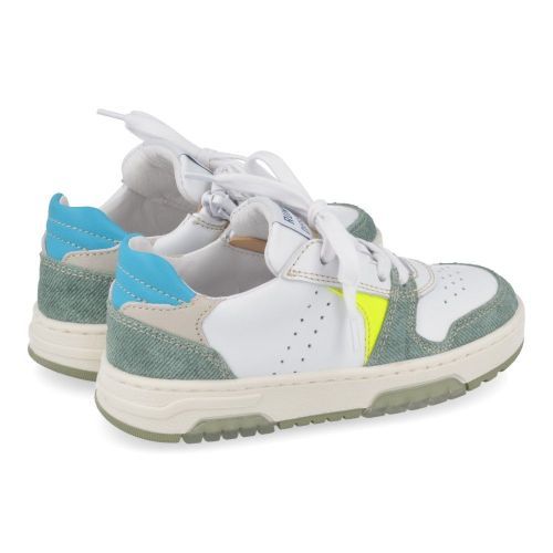 Romagnoli sneakers groen Jongens ( - groen witte sneaker6622R226) - Junior Steps