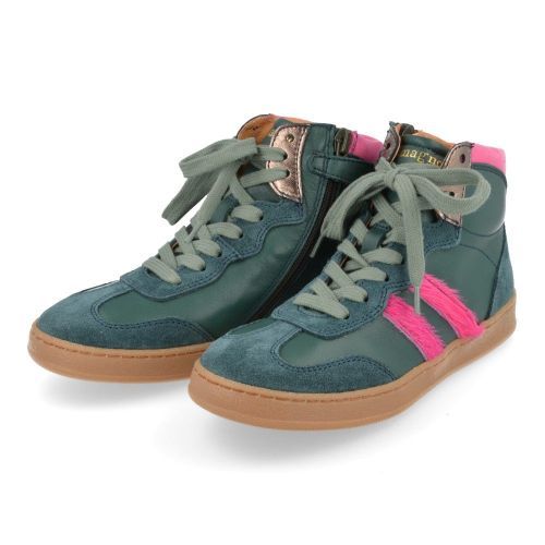 Romagnoli sneakers groen Meisjes ( - groene sneaker 5612R054) - Junior Steps