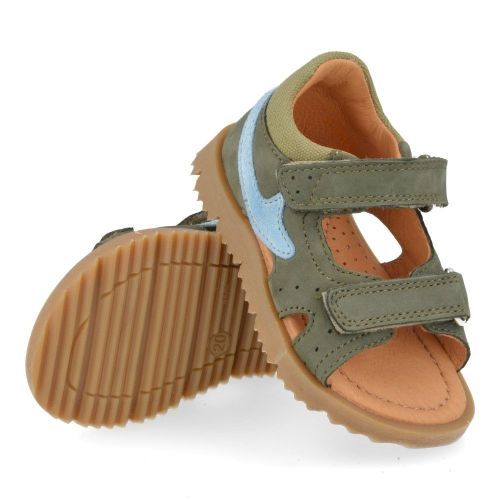 Romagnoli sandalen kaki Jongens ( - kaki sandaal6284R068) - Junior Steps