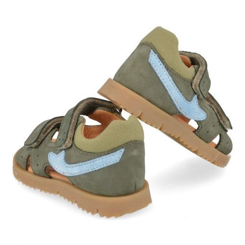 Romagnoli sandalen kaki Jongens ( - kaki sandaal6284R068) - Junior Steps