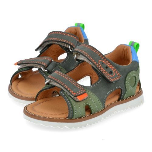 Romagnoli sandalen kaki Jongens (kaki sandaal - 8462R068) - Junior Steps