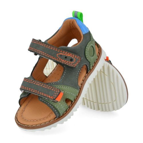 Romagnoli sandalen kaki Jongens (kaki sandaal - 8462R068) - Junior Steps