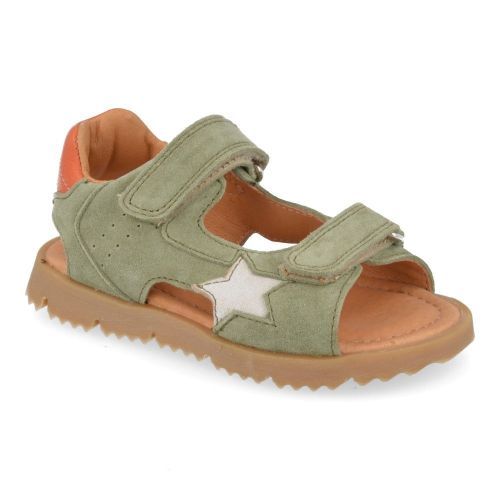 Romagnoli sandalen kaki Jongens ( - kaki sandaal6737R084) - Junior Steps