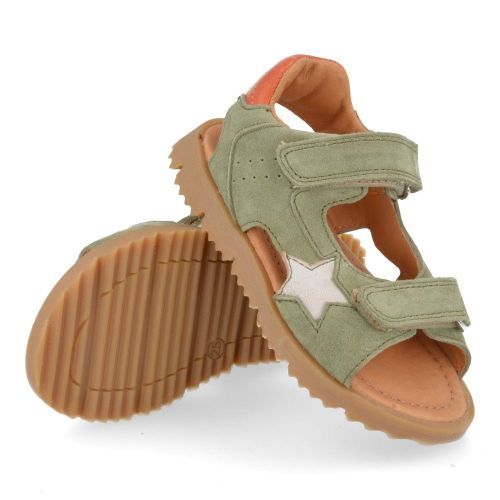 Romagnoli sandalen kaki Jongens ( - kaki sandaal6737R084) - Junior Steps