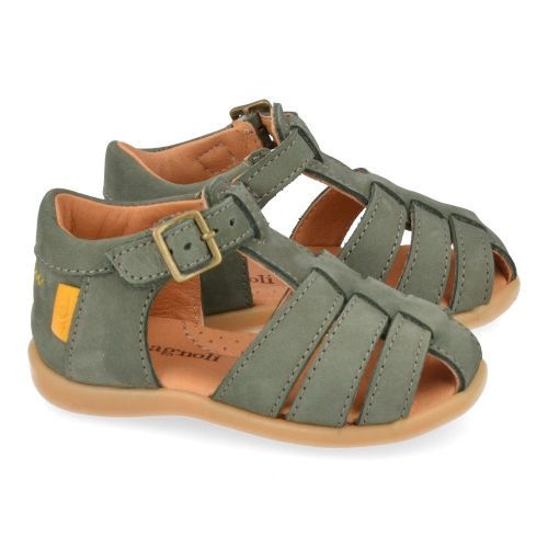 Romagnoli sandalen kaki  ( - kaki sandaaltje6035R068) - Junior Steps