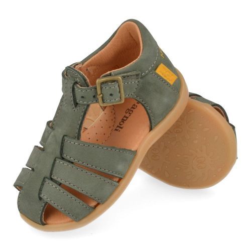 Romagnoli sandalen kaki  ( - kaki sandaaltje6035R068) - Junior Steps