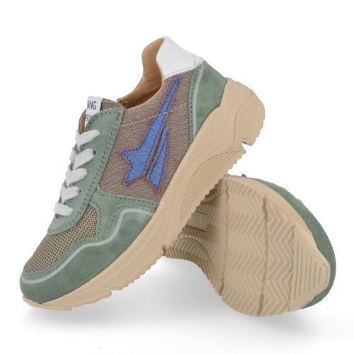 Romagnoli sneakers kaki Jongens ( - kaki sneaker 2850R529) - Junior Steps