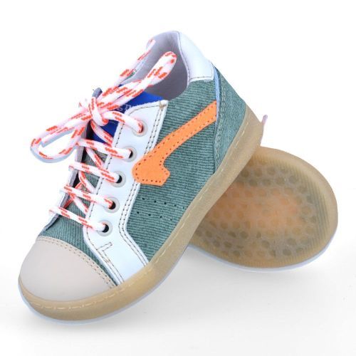 Romagnoli sneakers kaki Jongens (kaki sneaker - 8303R068) - Junior Steps