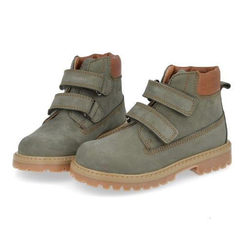 Romagnoli Schnürstiefel Khaki Jungen (7165R068) - Junior Steps