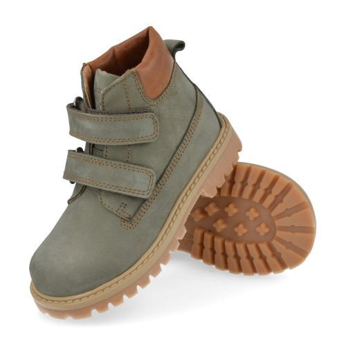 Romagnoli Schnürstiefel Khaki Jungen (7165R068) - Junior Steps