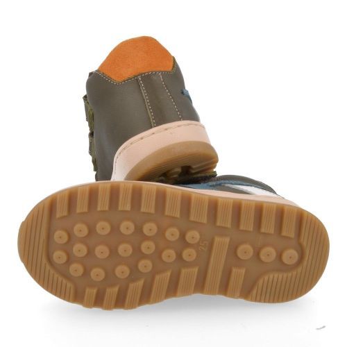 Romagnoli sneakers kaki Jongens ( - kaki velcro sneaker3492R884) - Junior Steps