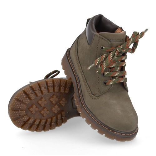 Romagnoli sneakers kaki Jongens ( - kaki veterbottine 1660R268) - Junior Steps