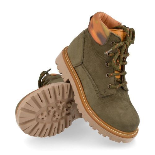 Romagnoli veterboot kaki Jongens ( - kaki veterbottine 5322R084) - Junior Steps