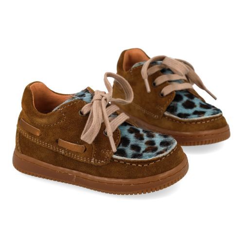 Romagnoli Schnürschuhe Khaki Mädchen (9028R110) - Junior Steps
