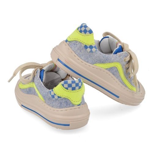 Romagnoli sneakers blauw Jongens (kinderschoen met stevige stootneus - 8668R014) - Junior Steps