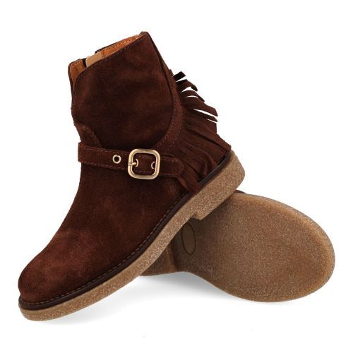 Romagnoli laarzen kort bruin Meisjes (Korte laars bruin suéde - 9626R004) - Junior Steps