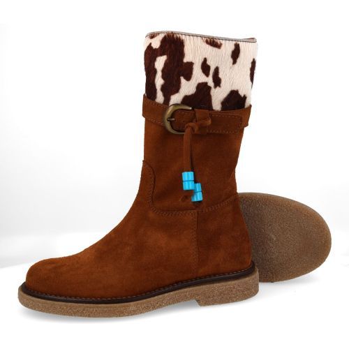 Romagnoli Bottes cognac Filles (9627R038) - Junior Steps