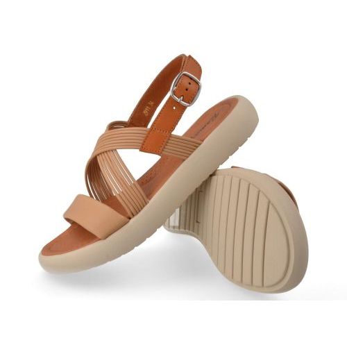 Romagnoli sandalen camel Meisjes ( - naturel leder sandaaltje2911R371) - Junior Steps