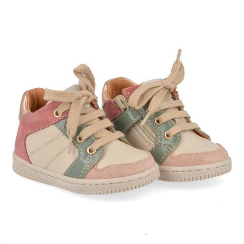 Romagnoli sneakers roze Meisjes ( - roze beige sneaker5050R263) - Junior Steps