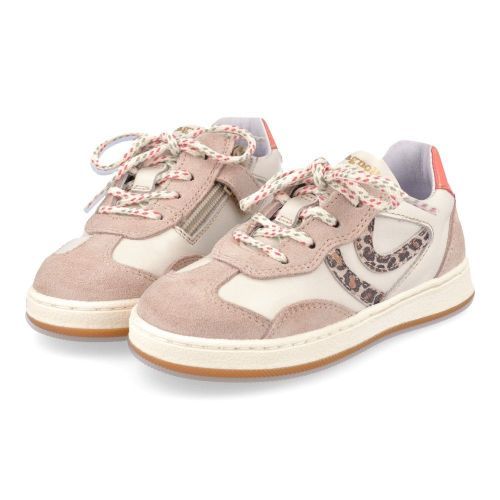 Romagnoli sneakers roze Meisjes (roze beige sneaker  - 8740R128) - Junior Steps