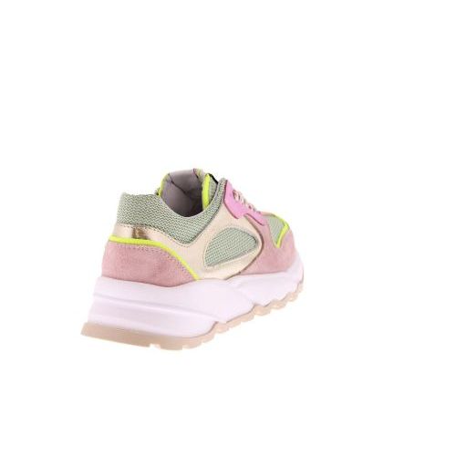Romagnoli sneakers roze Meisjes (roze groene sneaker  - 8637R067) - Junior Steps