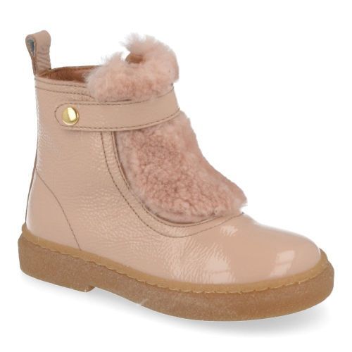 Romagnoli laarzen kort roze Meisjes ( - Roze korte lak laars3255R047) - Junior Steps