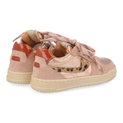 Romagnoli sneakers roze Meisjes (rozé metallic sneaker - 7162R071) - Junior Steps