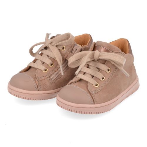 Romagnoli sneakers roze Meisjes ( - roze sneaker met kruipneusje5049R016) - Junior Steps