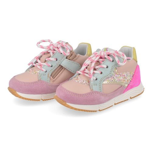 Romagnoli sneakers roze Meisjes (roze sneaker  - 8161R171) - Junior Steps