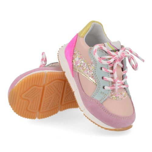 Romagnoli sneakers roze Meisjes (roze sneaker  - 8161R171) - Junior Steps