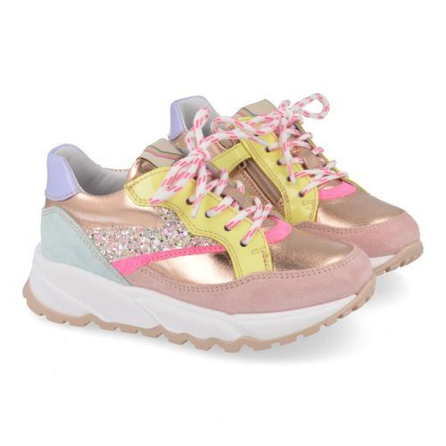 Romagnoli sneakers roze Meisjes (rozé sneaker  - 8638R071) - Junior Steps
