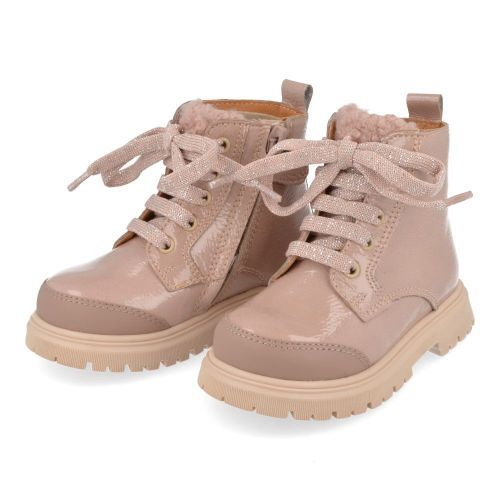 Romagnoli Lace-up boots pink Girls (5209R047) - Junior Steps