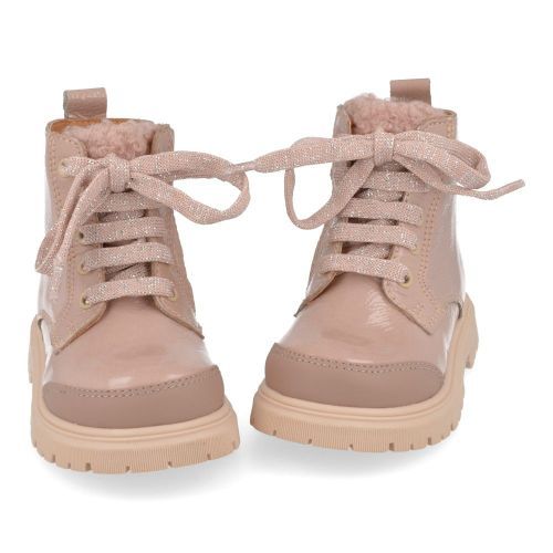 Romagnoli Lace-up boots pink Girls (5209R047) - Junior Steps