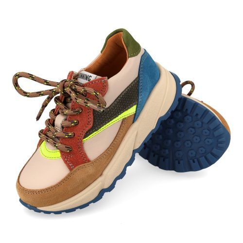 Romagnoli sneakers beige Jongens (sneaker combi beige  - 9552R127) - Junior Steps