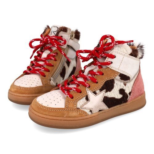 Romagnoli Baskets beige Filles (9816R011) - Junior Steps