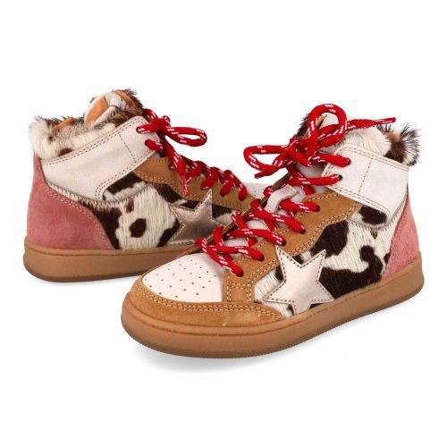 Romagnoli Baskets beige Filles (9816R011) - Junior Steps